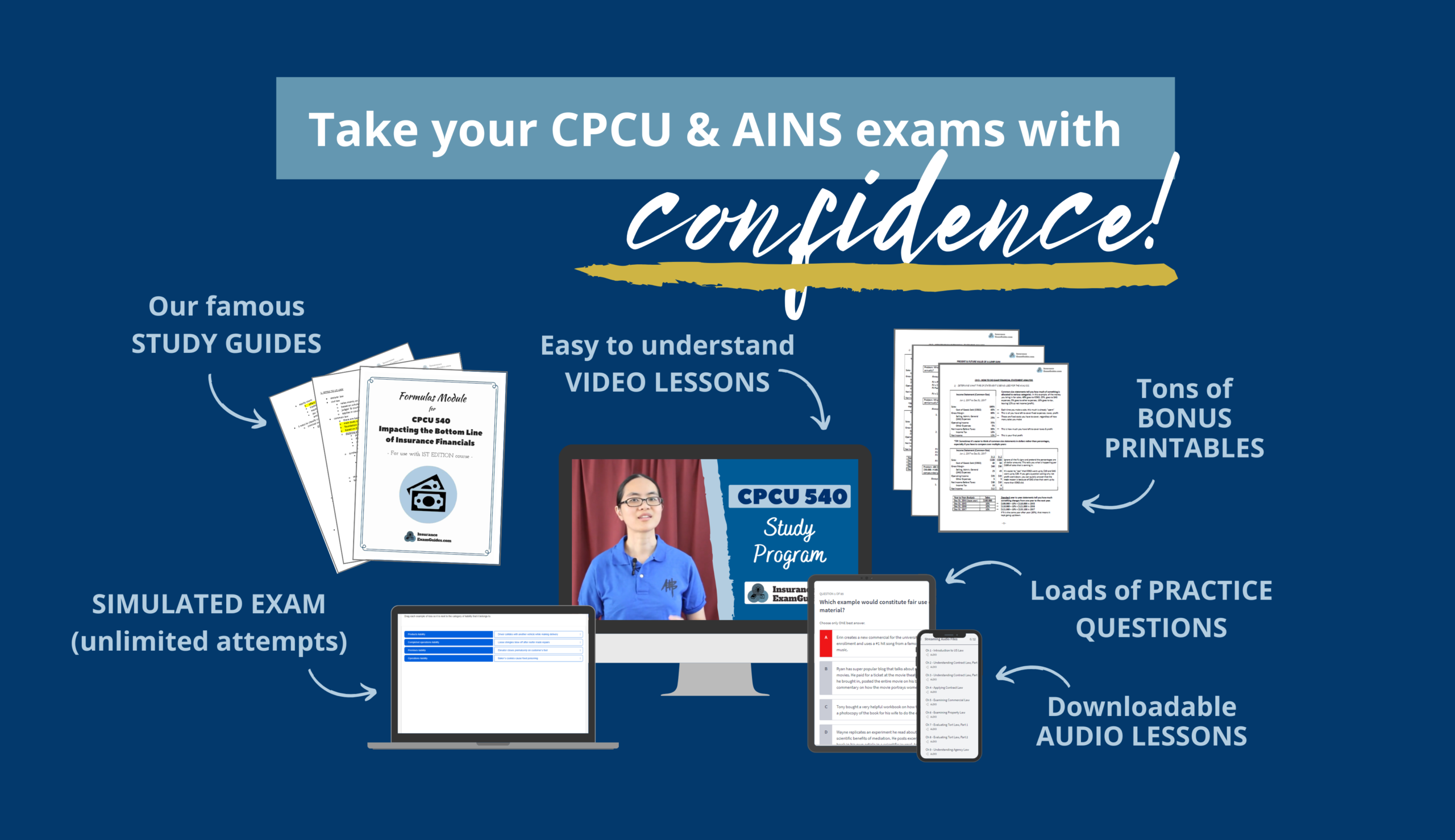 cpcu course features